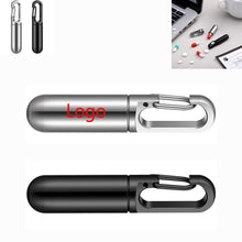 Portable Stainless Steel Medicine Bottle For Keychain