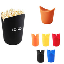 Silicone Snack Containers/Popcorn Popper Bucket