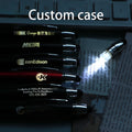 Gourd Shaped Led Light Up Logo Ballpoint Touch Screen Pen