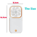 3-In-1 Usb Rechargeable Fan/Power Bank/Phone Stand