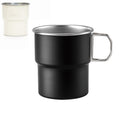 304 Stainless Steel Camping Mug With Handle
