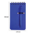 Pocket Spiral Notebook Jotter With Pen