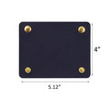 Leather Luggage Handle Grip with 2 Clasps