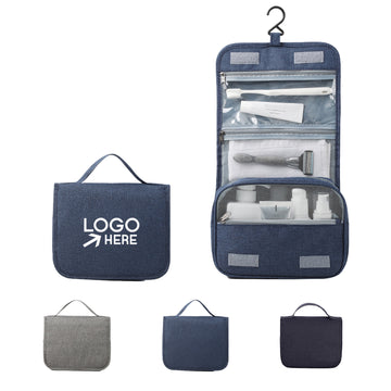 Travel Toiletry Bag With Hanging Hook
