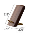 Black Walnut Wooden Phone Stand