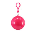 Disposable Rain Poncho in Compressed Ball