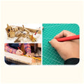 Flat Octagonal Woodworking Construction Pencils with Sharpener Cutter