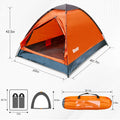 Portable 2-Person Camping Dome Tent