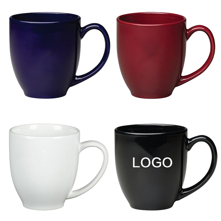 16 Ounce Coffee Mug with Large Handle