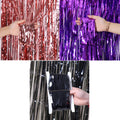 3.28Ft X 6.56Ft Foil Fringe Curtain