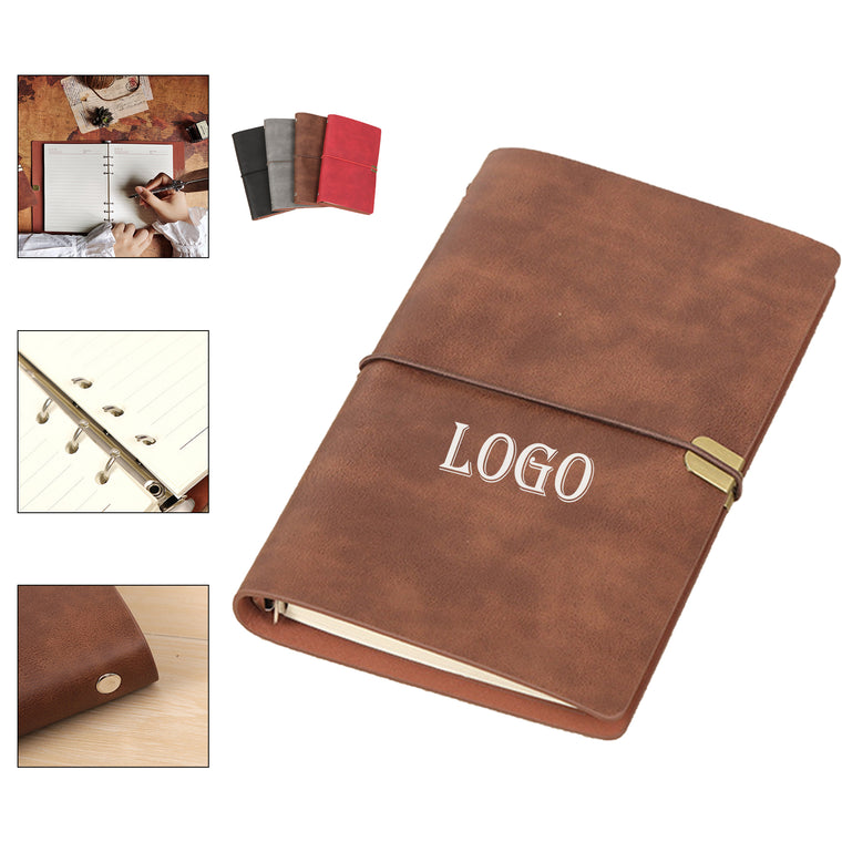 A6 Vintage Soft Touch Leather Notebook