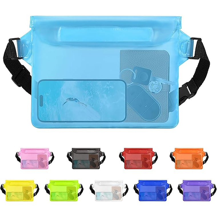 Waterproof Pouch With Adjustable Waist Strap