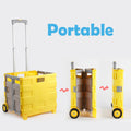 Foldable Portable Luggage Trolley