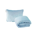 Travel Plane Flannel Blanket And Pillow Two-In-One