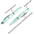 2 in 1 Twist Action Ballpoint Pen & Retractable Box Cutter