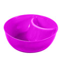 7inch Divided S-Shaped Two Compartments Cereal Bowl