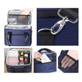 Insulated Cooler Bag and Food Warmer for Food Delivery