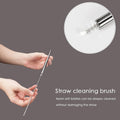Expandable Stainless Steel Straw With Case