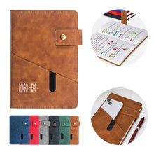 A5 Lined Leather Notebook