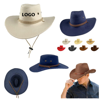 Suede Western Cowboy Hat
