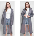 Adult Reusable Rain Poncho With Hoods