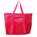 Foldable Beach Tote With Pockets