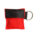 CPR Pocket Mask Key with One-Way Valve Breathing Barrier