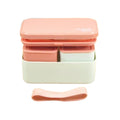 Microwaveable Double Layer Lunch Container Bento Lunch Box