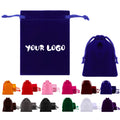 Drawstring Velvet Gift Bag Jewelry Pouch