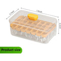 Double Layer Ice Tray For Press Type With Box And Shovel