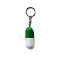 Emergency Capsule Pill Box Keychain
