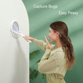 Electric Fly Swatter With Rotating Head & Telescopic Handle