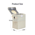 Premium Leakproof Car Trash Can With Lid