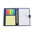 Button - Closure Notebook With Pen And Sticky Notes