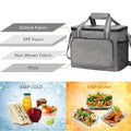 15L Collapsible Cooler Bag For Outdoor Travel