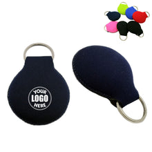 Floating Neoprene Keychain Key Holder Ring