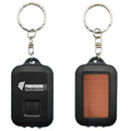 Mini Portable Solar Power Flashlight Keychain W/ 3 LED Light