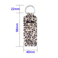 Neoprene Lip Balm Sleeve Pouch/Chapstick Holder With Clip