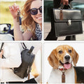 Rectangular Wooden Keychain W/ Leather Strap