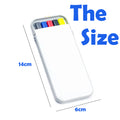 Ballpoint Pens & Highlighters 2 In 1 Five-Color Set