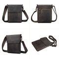Retro Genuine Leather Casual Crossbody Bag