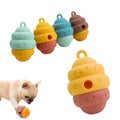 Silicone Pet Food Dispenser Honeycomb Toy