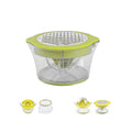 Fruit Squeezer Built-In Strainer Measuring Cup And Grater
