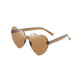 Heart Shape No Frame Sunglasses