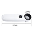 40X Portable Handheld Magnifier With 2 LED Lights