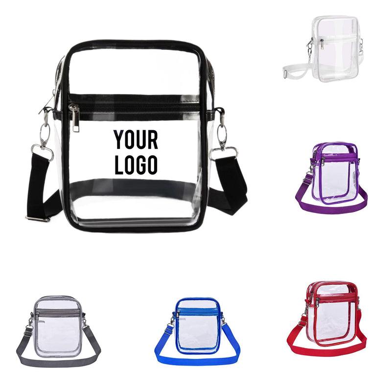 Transparent PVC Sling Bag