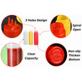 16-Ounce 3-Hole Kitchen Sauce Squeeze Bottle