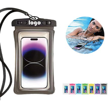 IPX8 Waterproof Phone Pouch Clear Touch Travel Lanyard