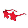 Star Shaped Rimless Sunglasses for Traveling