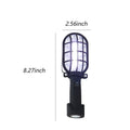 Abs Plastic Mini Magnetic Cob Flashlight